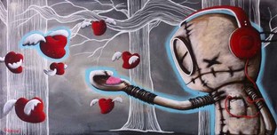 Fabio Napoleoni Prints Fabio Napoleoni Prints I Listened (SN) Paper